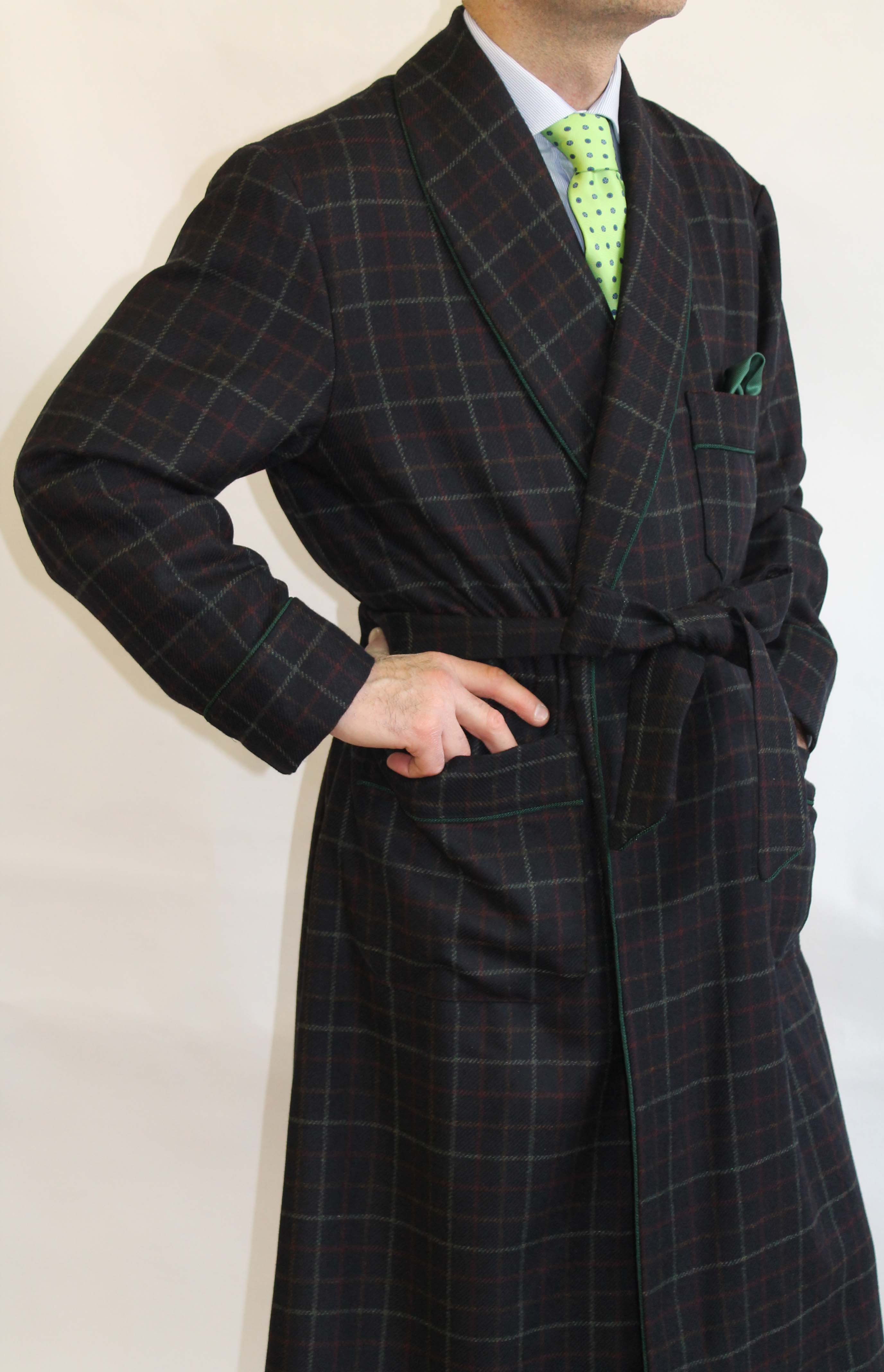 Wool classic dressing gowns for man : CLASSIC DRESSING GOWN FOR MAN IN ...